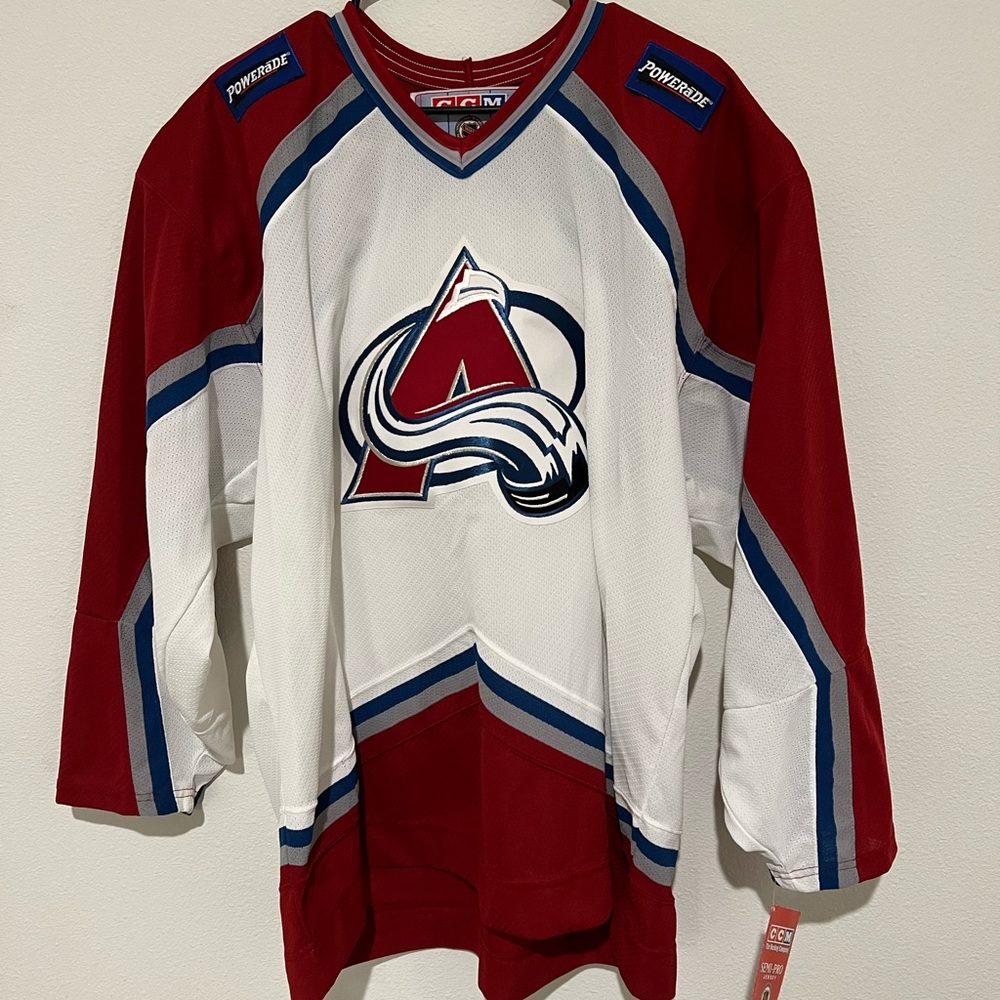 CCM Colorado Avalanche Signed Jersey